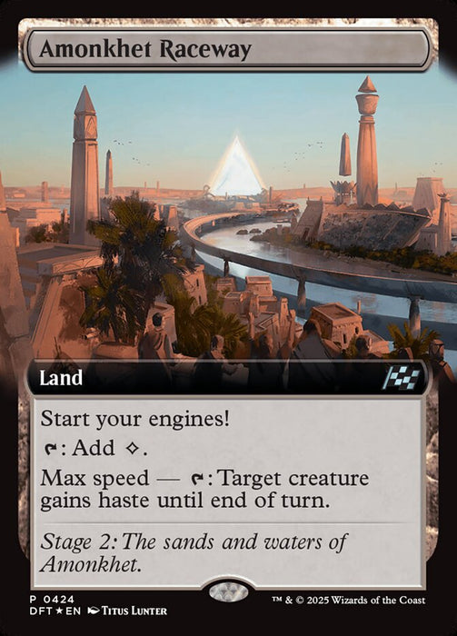 Amonkhet Raceway - Extended Art (Foil)