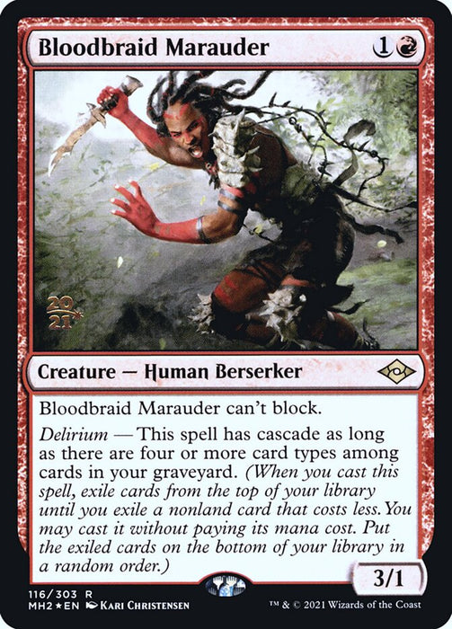Bloodbraid Marauder (Foil)