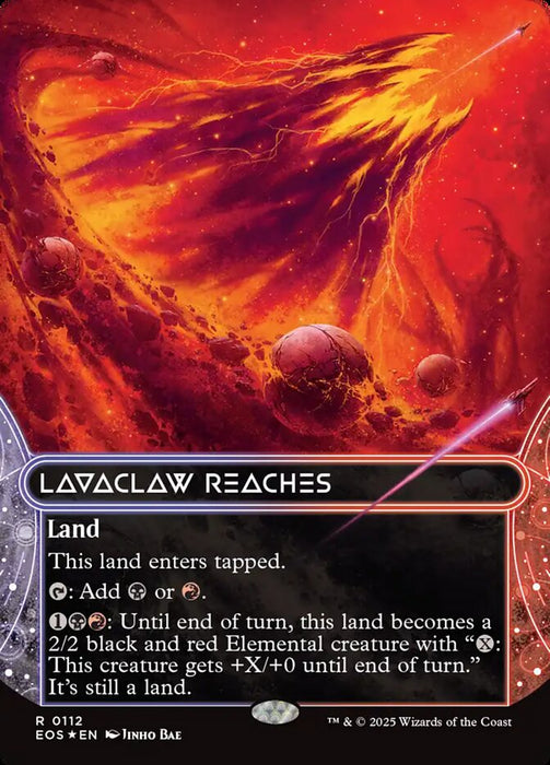 Lavaclaw Reaches - Borderless (Foil)