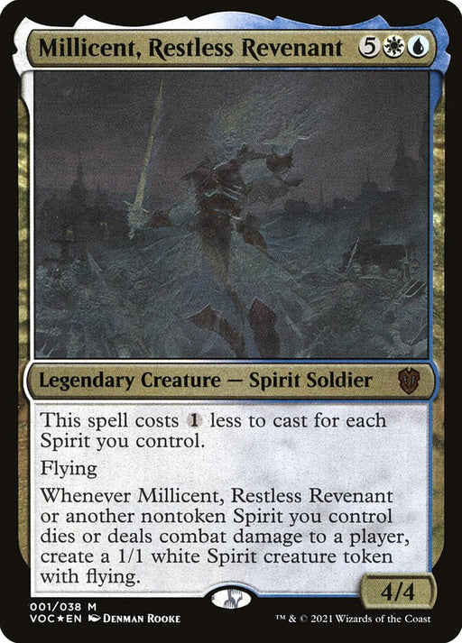 Millicent, Restless Revenant - Legendary - Etched (Foil)