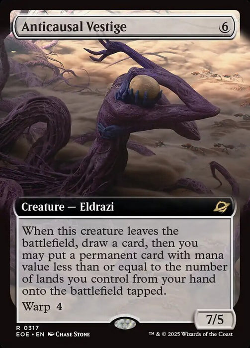 Anticausal Vestige - Extended Art
