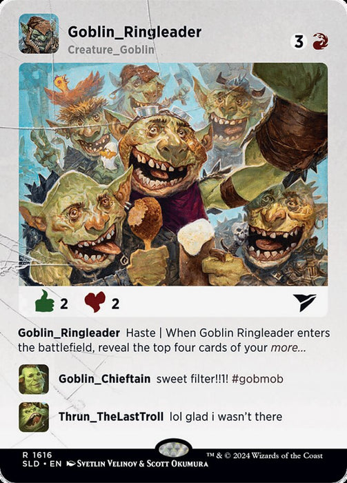 Goblin Ringleader - Borderless - Full Art
