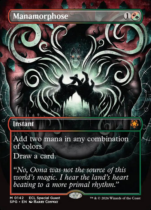 Manamorphose - Borderless - Full Art - Inverted