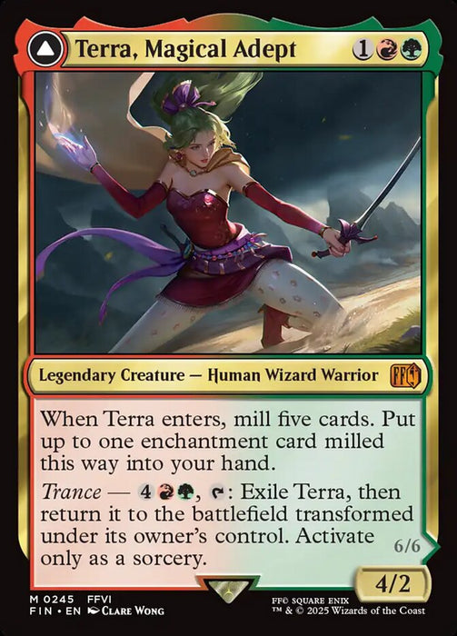 Terra, Magical Adept // Esper Terra - Enchantment - Legendary