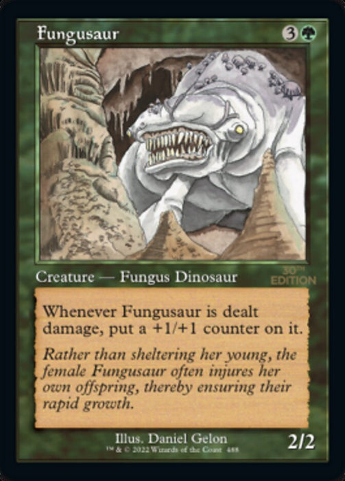 Fungusaur - Retro Frame