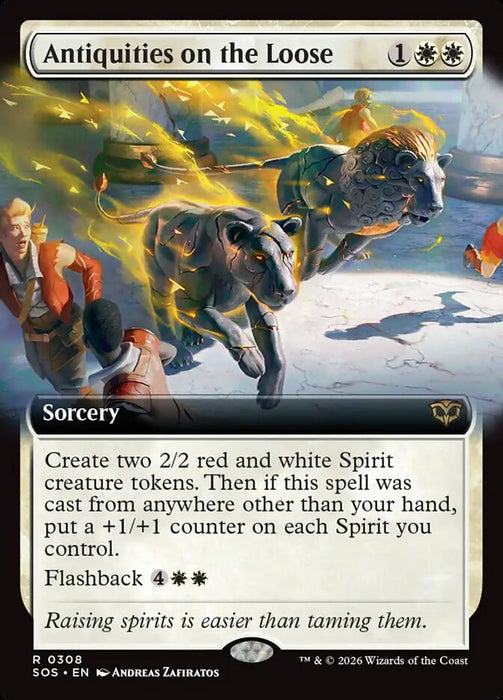 Antiquities on the Loose - Extended Art