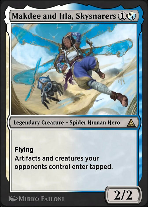 Makdee and Itla, Skysnarers - Spider-Woman, Stunning Savior - Legendary