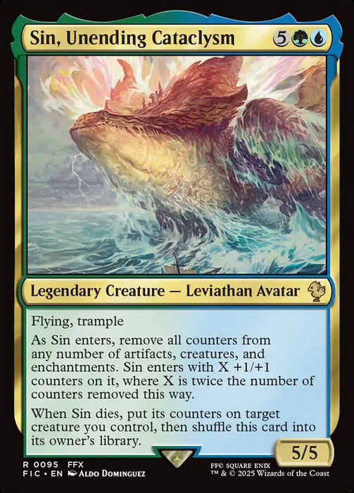 Sin, Unending Cataclysm - Legendary - Surge Foil