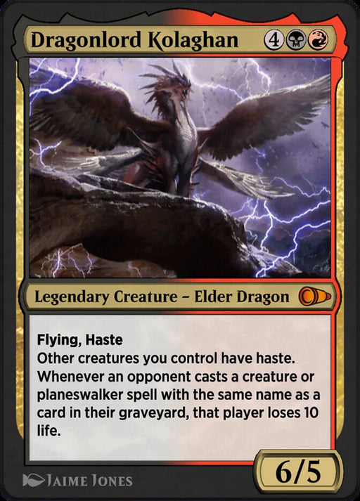 Dragonlord Kolaghan - Legendary