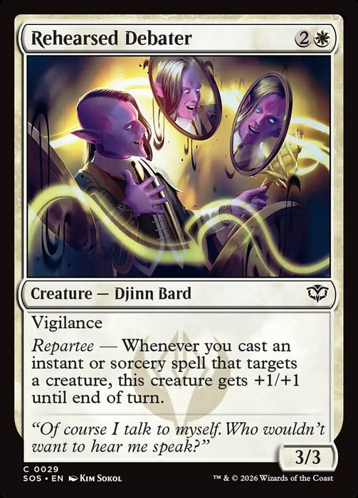 Rehearsed Debater (Foil)