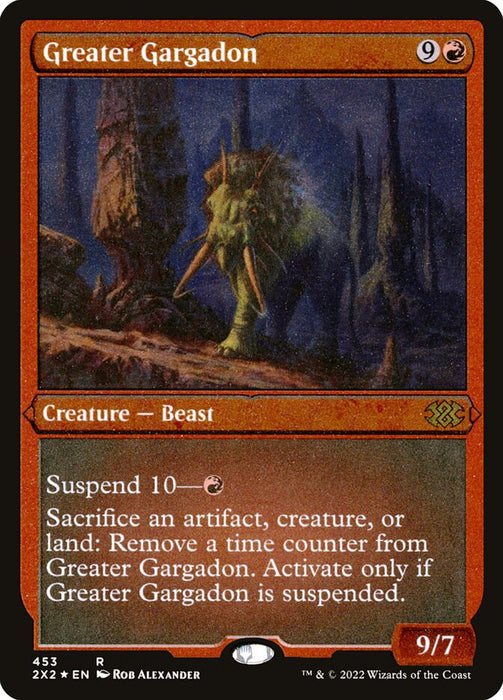 Greater Gargadon - Etched - Inverted - Etched (Foil)
