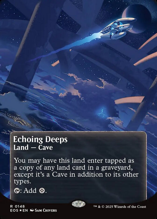 Echoing Deeps - Borderless (Foil)