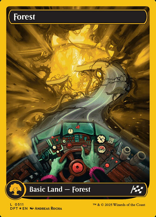 Forest - Fullart - Inverted (Foil)
