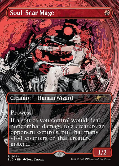 Soul-Scar Mage - Borderless - Full Art - Inverted (Foil)