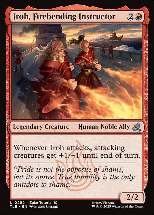 Iroh, Firebending Instructor - Legendary