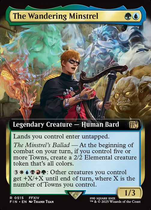 The Wandering Minstrel - Extended Art - Legendary