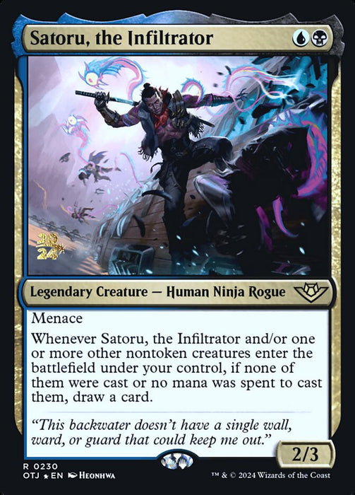 Satoru, the Infiltrator - Legendary (Foil)