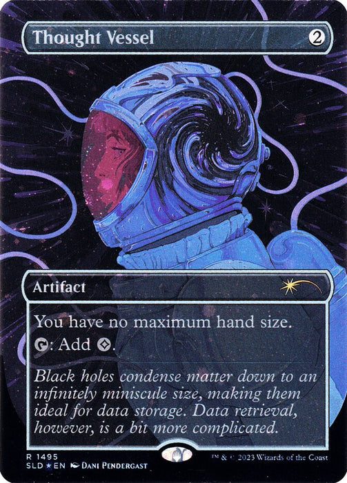 Thought Vessel - Borderless - Full Art - Inverted (Foil)