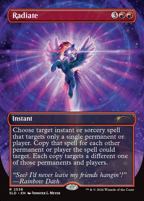 Radiate - Borderless - Inverted