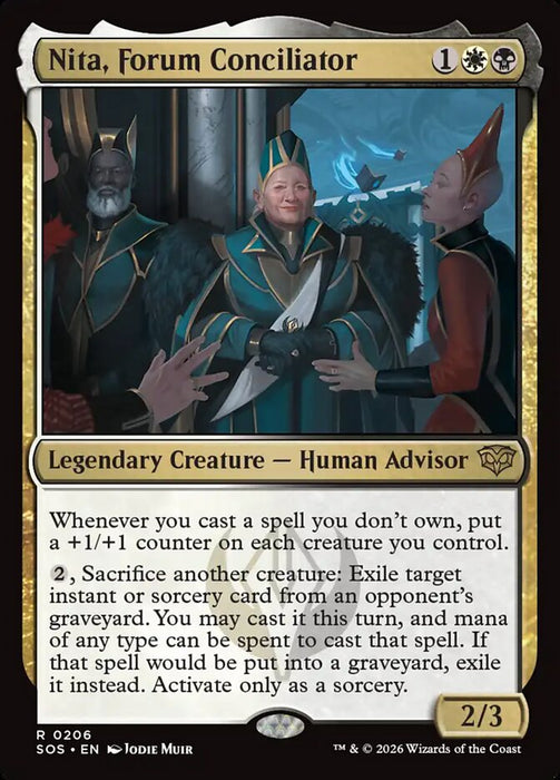Nita, Forum Conciliator - Legendary