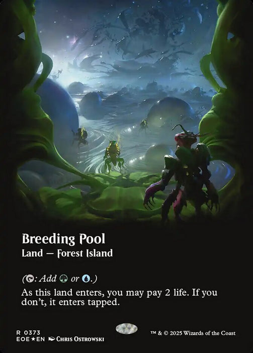 Breeding Pool - Borderless - Extended Art (Foil)