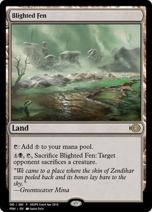 Blighted Fen (Foil)