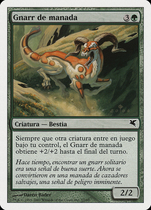 Gnarr de manada - Herd Gnarr