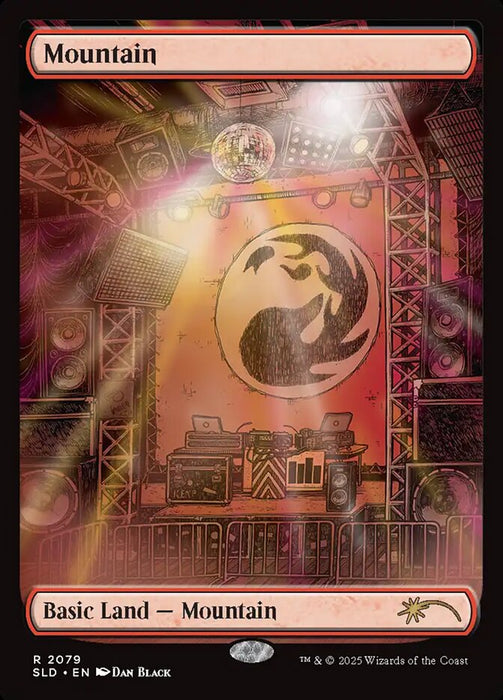 Mountain - Borderless - Full Art (Foil)
