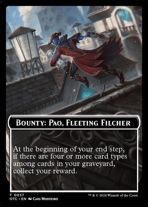 Bounty: Paq, Fleeting Filcher // Wanted! (Foil)