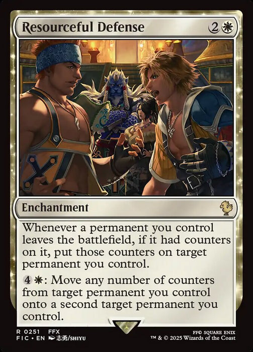 Resourceful Defense - Enchantment - Surge Foil