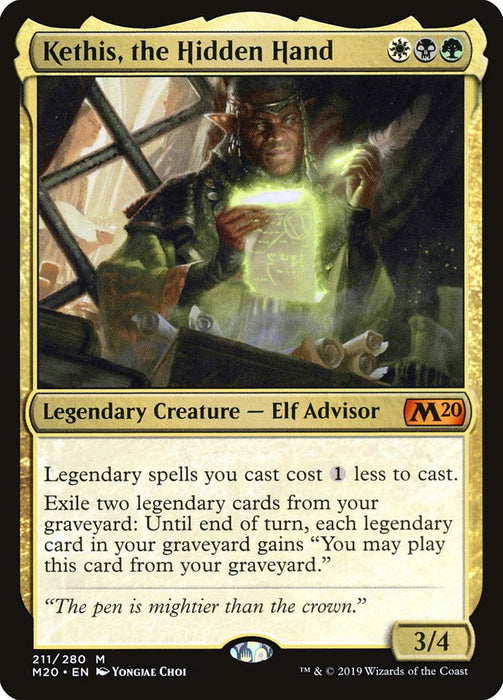Kethis, the Hidden Hand - Legendary