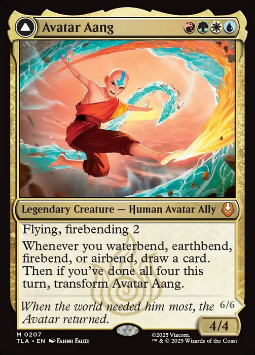 Avatar Aang // Aang, Master of Elements - Legendary (Foil)