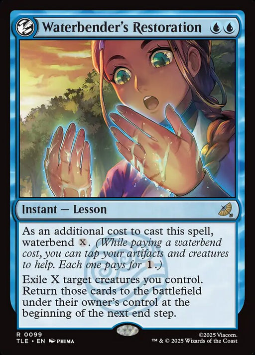 Waterbender's Restoration - Lesson (Foil)