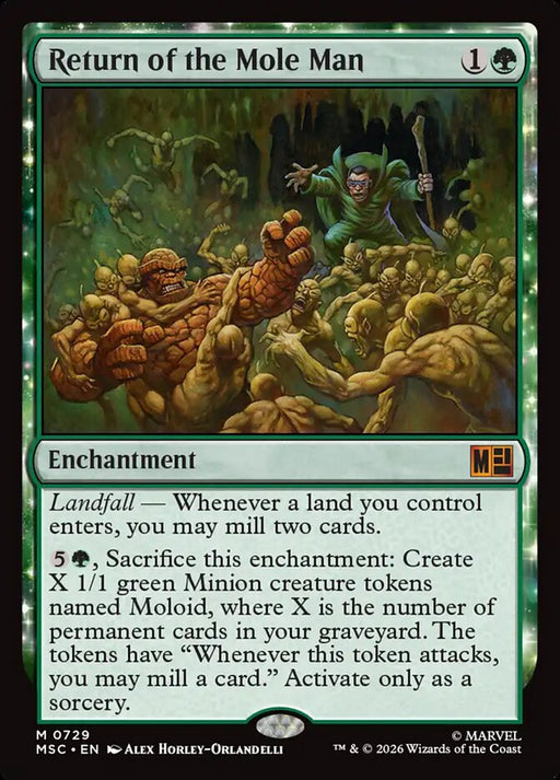 Return of the Mole Man - Enchantment (Foil)