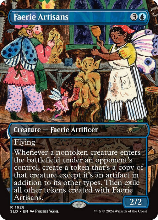 Faerie Artisans - Borderless - Full Art - Inverted