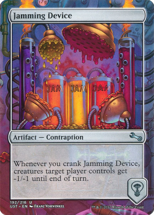 Jamming Device - Borderless - Full Art