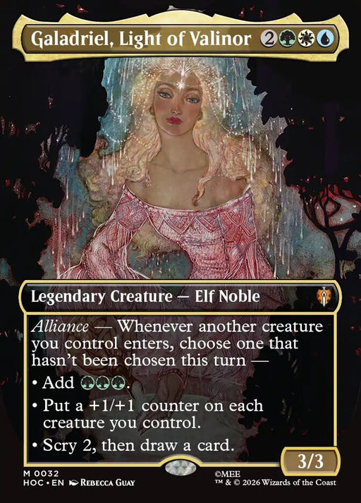 Galadriel, Light of Valinor - Borderless (Foil)