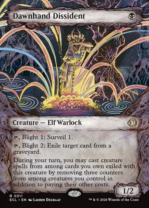 Dawnhand Dissident - Borderless - Showcase (Foil)