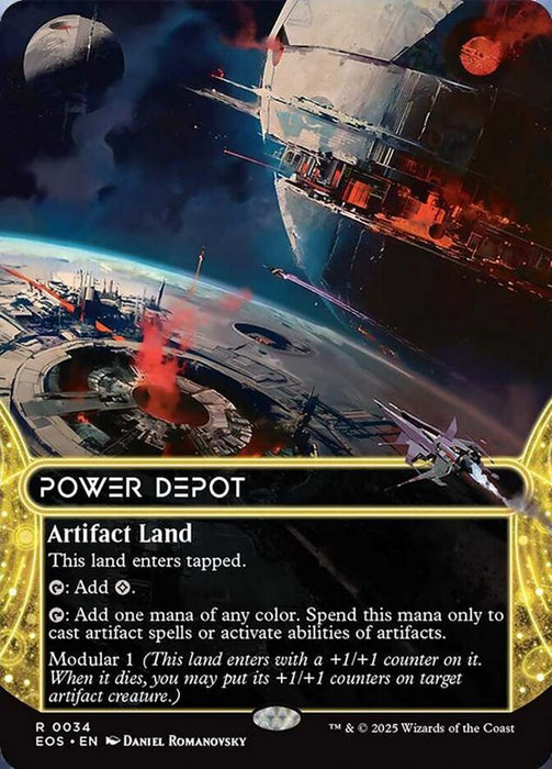 Power Depot - Borderless - Full Art - Inverted