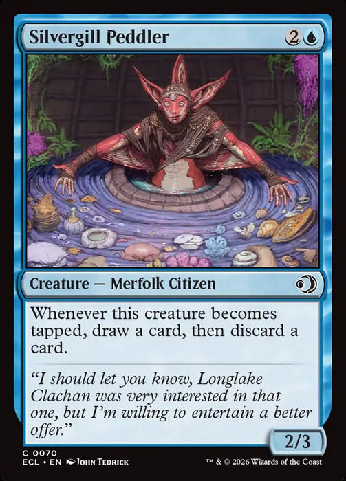 Silvergill Peddler (Foil)