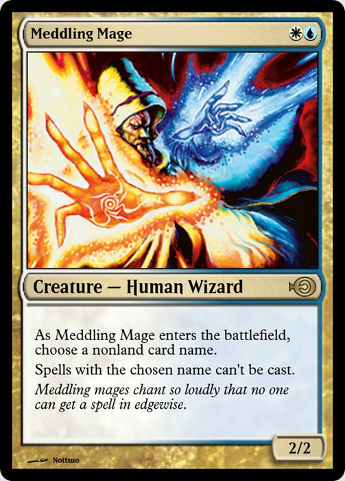 Meddling Mage (Foil)