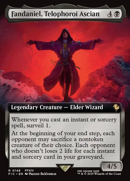 Fandaniel, Telophoroi Ascian - Extended Art - Legendary (Foil)
