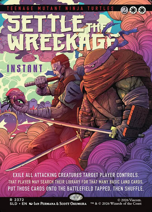 Settle the Wreckage - Borderless - Full Art