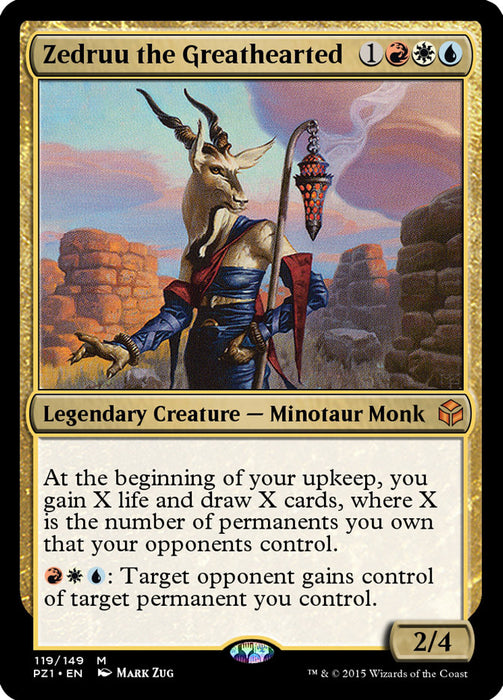 Zedruu the Greathearted (Foil)