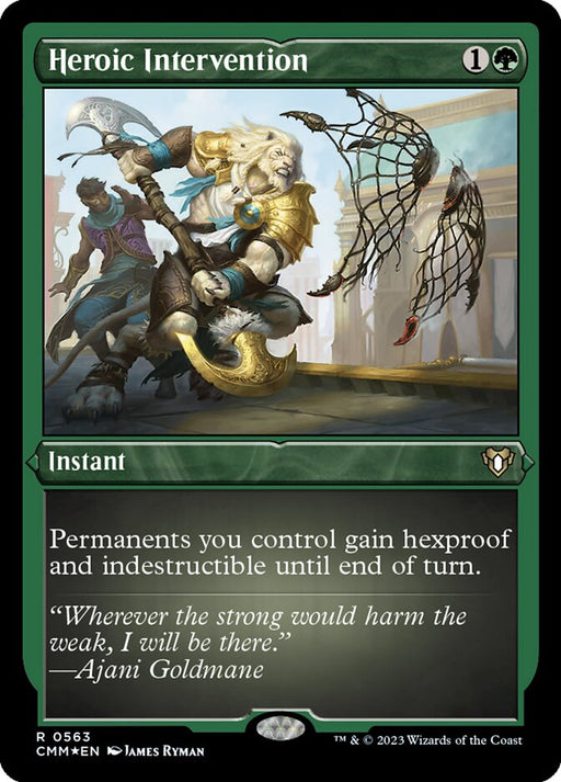 Heroic Intervention - Etched - Inverted - Etched (Foil)