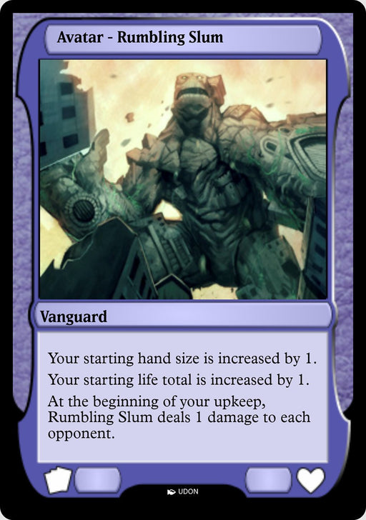 Rumbling Slum Avatar (Foil)