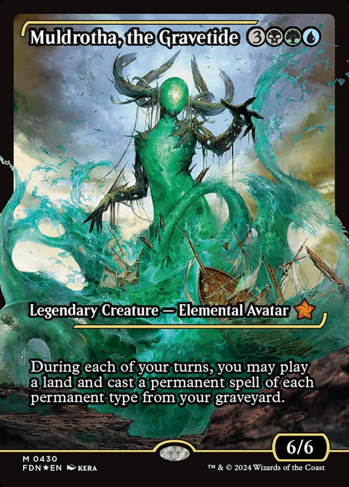 Muldrotha, the Gravetide - Showcase - Legendary (Foil)