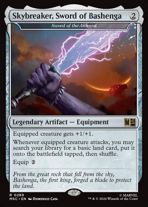 Skybreaker, Sword of Bashenga - Sword of the Animist - Legendary - Surge Foil (Foil)