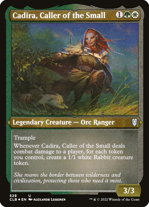 Cadira, Caller of the Small - Etched - Inverted - Legendary - Etched (Foil)