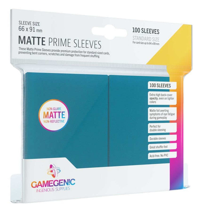 Gamegenic Prime Matte Sleeves-Blue